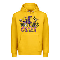 Lemon Witches Be Crazy Premium Hoodie - CowhideDigitalArt