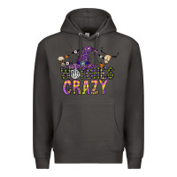 Smoke Witches Be Crazy Premium Hoodie - CowhideDigitalArt