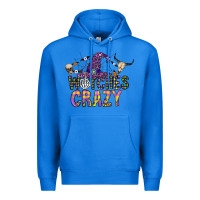 True Royal Witches Be Crazy Premium Hoodie - CowhideDigitalArt