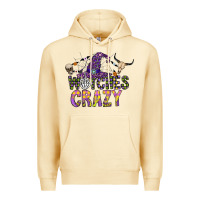 Witches Be Crazy Premium Hoodie | Teevron