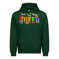 Forest Green queer Urban Hoodie - HRA Design Shop