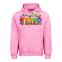 Fuchsia Pink queer Urban Hoodie - HRA Design Shop