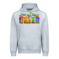 Heather Grey queer Urban Hoodie - HRA Design Shop