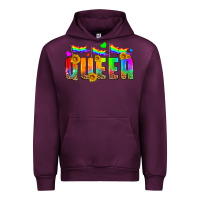 Mauve Wine queer Urban Hoodie - HRA Design Shop