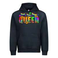 Navy queer Urban Hoodie - HRA Design Shop