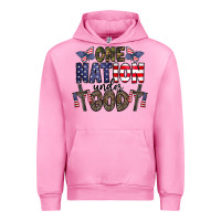 Fuchsia Pink one nation under god Urban Hoodie - CowhideDigitalArt