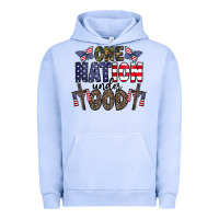 Pigment Grape Ice one nation under god Urban Hoodie - CowhideDigitalArt