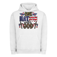 Pigment Lunar Rock one nation under god Urban Hoodie - CowhideDigitalArt
