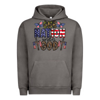 Pigment Tornado one nation under god Urban Hoodie - CowhideDigitalArt