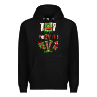 Black im the lazy elf Premium Hoodie - FaDigitalArtStudio