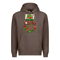 Coffee im the lazy elf Premium Hoodie - FaDigitalArtStudio