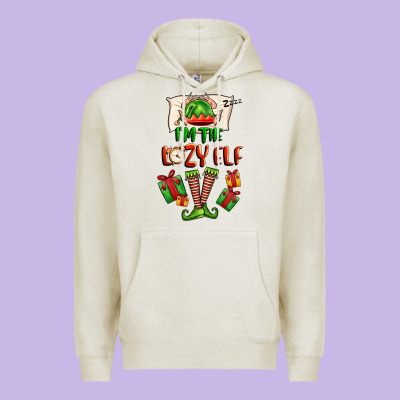 Im The Lazy Elf Premium Hoodie Designed By Fadigitalartstudio