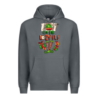 Rock im the lazy elf Premium Hoodie - FaDigitalArtStudio