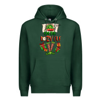 Sports Green im the lazy elf Premium Hoodie - FaDigitalArtStudio