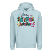 Blue Mist science teacher Premium Hoodie - AdoDesignShop