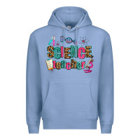 Colony Blue science teacher Premium Hoodie - AdoDesignShop