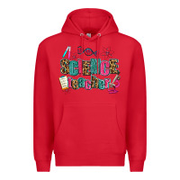 Red science teacher Premium Hoodie - AdoDesignShop