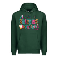 Sports Green science teacher Premium Hoodie - AdoDesignShop