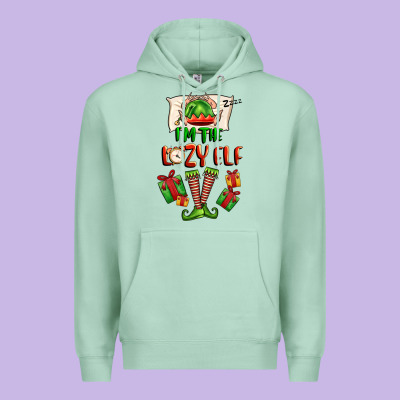 Im The Lazy Elf Premium Hoodie Designed By Fadigitalartstudio