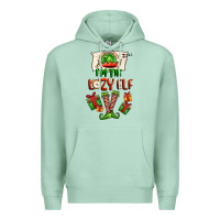 Seafoam im the lazy elf Premium Hoodie - FaDigitalArtStudio