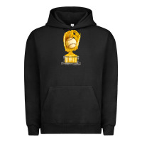 Pigment Black baseball throphy cup fa element Urban Hoodie - FaDigitalArtStudio