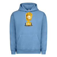 Pigment Pebble Blue baseball throphy cup fa element Urban Hoodie - FaDigitalArtStudio