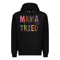 Black Mama Tried Premium Hoodie - CowhideDigitalArt