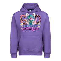 Tulip with god all things are possible Urban Hoodie - RacoonDesign