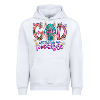 White with god all things are possible Urban Hoodie - RacoonDesign