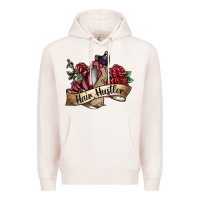 Pale Pink hair hustler spray Premium Hoodie - SublimationCraftShop
