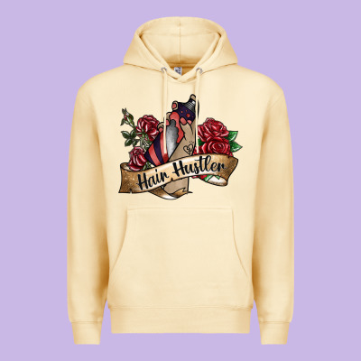 Hair Hustler Spray Premium Hoodie Designed By Sublimationcraftshop