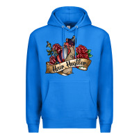 True Royal hair hustler spray Premium Hoodie - SublimationCraftShop