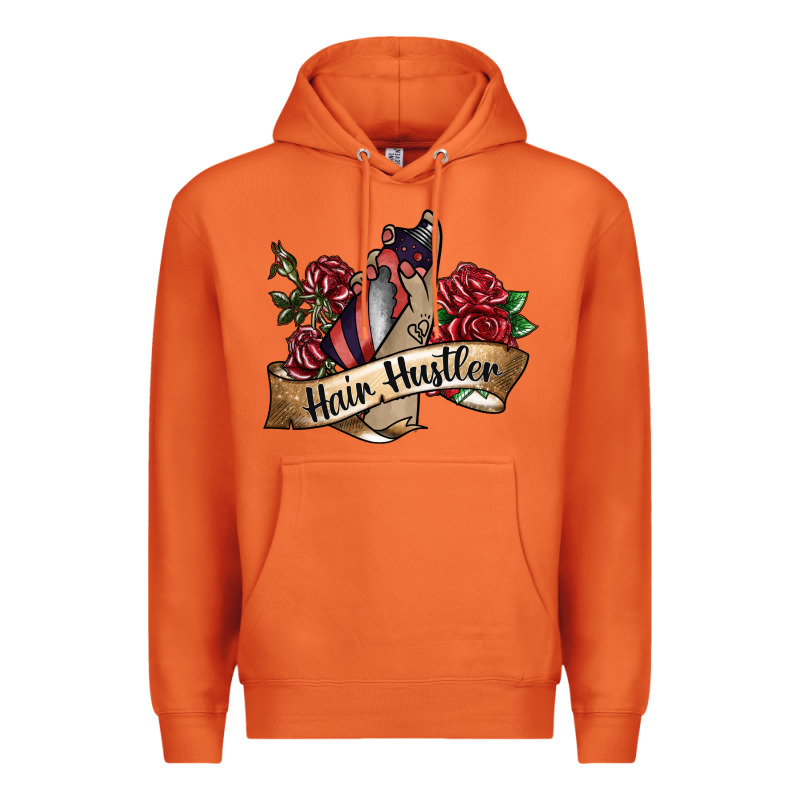 Hair Hustler Spray Premium Hoodie by SublimationCraftShop | Teevron