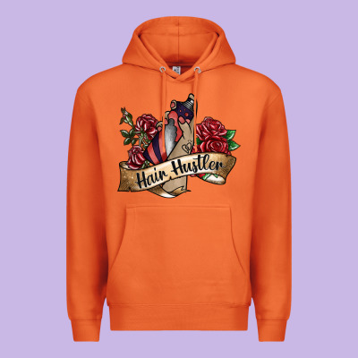 Hair Hustler Spray Premium Hoodie Designed By Sublimationcraftshop