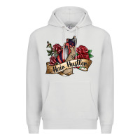 Dove Grey hair hustler spray Premium Hoodie - SublimationCraftShop