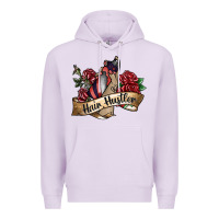 Lilac hair hustler spray Premium Hoodie - SublimationCraftShop