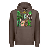 Coffee Ready to shamrock St. Patrick's Day Premium Hoodie - Neo Western