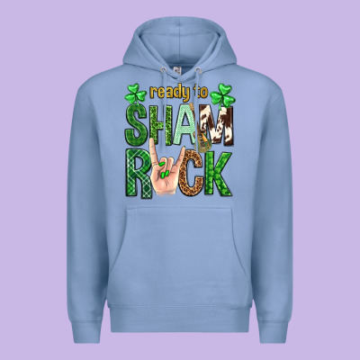 Ready To Shamrock St. Patrick's Day Premium Hoodie Designed By Neo Western