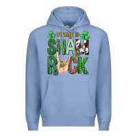 Colony Blue Ready to shamrock St. Patrick's Day Premium Hoodie - Neo Western