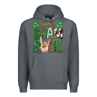 Rock Ready to shamrock St. Patrick's Day Premium Hoodie - Neo Western