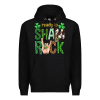Black Ready to shamrock St. Patrick's Day Premium Hoodie - Neo Western