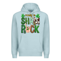 Blue Mist Ready to shamrock St. Patrick's Day Premium Hoodie - Neo Western