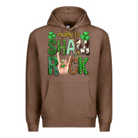 Chestnut Ready to shamrock St. Patrick's Day Premium Hoodie - Neo Western