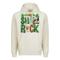 Oatmeal Heather Ready to shamrock St. Patrick's Day Premium Hoodie - Neo Western