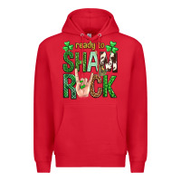Red Ready to shamrock St. Patrick's Day Premium Hoodie - Neo Western
