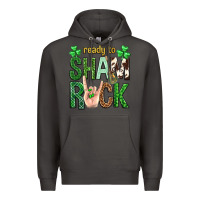 Smoke Ready to shamrock St. Patrick's Day Premium Hoodie - Neo Western
