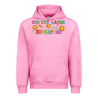 Fuchsia Pink see you later educators  libbey glass Urban Hoodie - HRA Design Shop