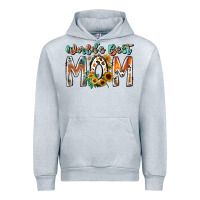 Heather Grey world is best mom Urban Hoodie - RacoonDesign