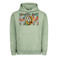 Pigment Oil Green world is best mom Urban Hoodie - RacoonDesign