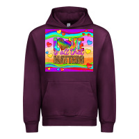 Mauve Wine love is all that matters Urban Hoodie - HRA Design Shop
